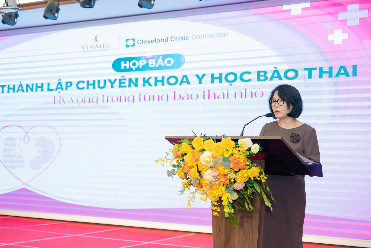 Vinmec ra mắt chuyên khoa y học bào thai – bước ngoặt điều trị trước sinh tại Việt Nam